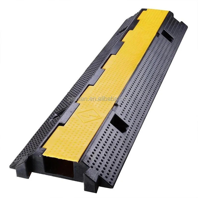 Highway Road Speed Breaker Rubber Cable Protector, Business Partner Garage Humps Rubber Cable Protector 2 Channel/
Highway Road Speed Breaker Rubber Cable Protector, Business Partner Garage Humps Rubber Cable Protector 2 Channel/
