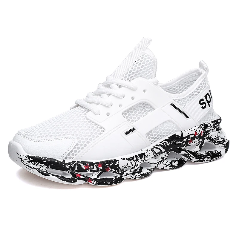 Hot sale mesh sneakers men shoes High Quality New Fashion Gym Jogging Casual Sneaker Low-cut big net graffiti old shoes, Black white/white/black gold
Hot sale mesh sneakers men shoes High Quality New Fashion Gym Jogging Casual Sneaker Low-cut big net graffiti old shoes, Black white/white/black gold