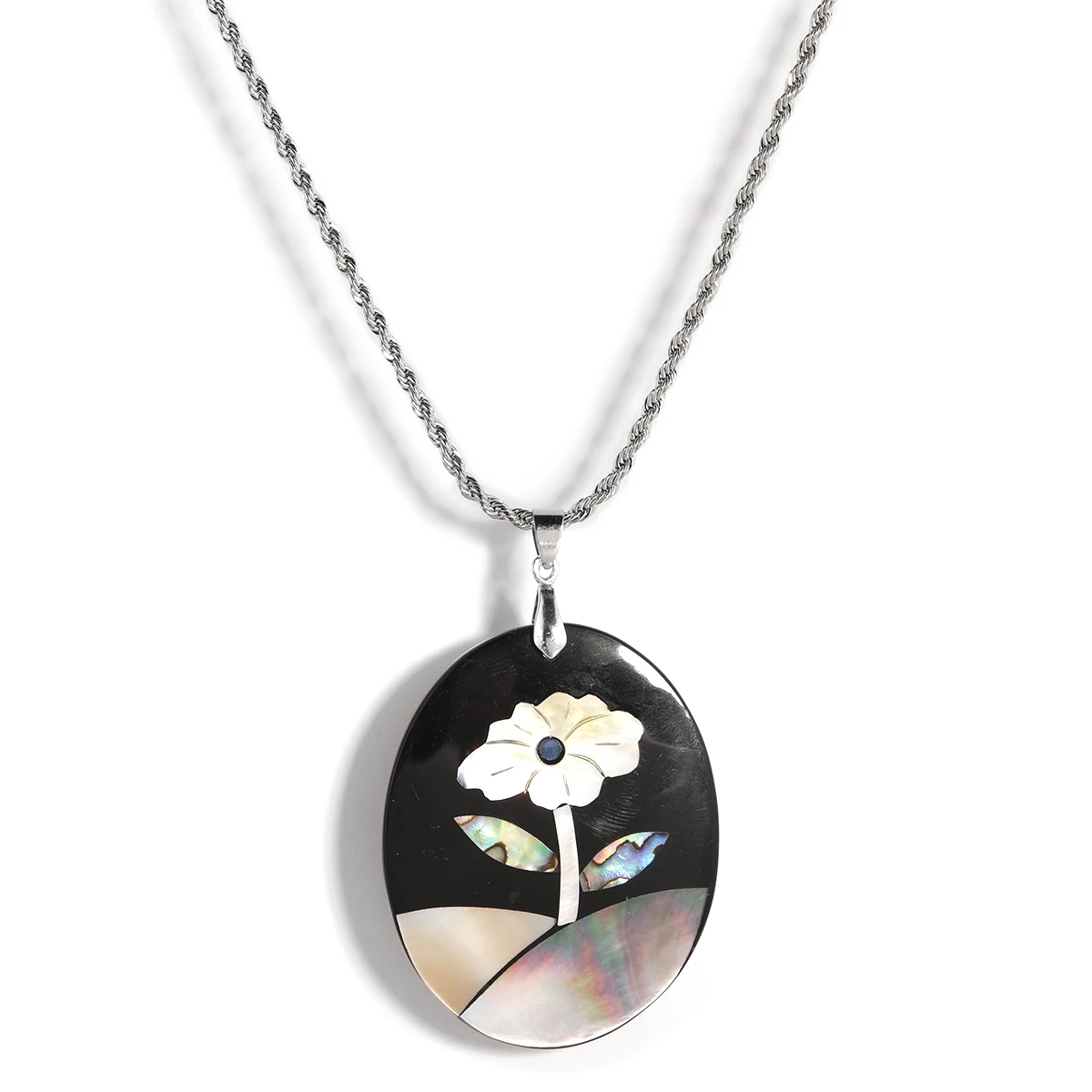 Fashion Jewelry 2023 Trendy Oval Flower Necklace Hot Sale Silver Plated Abalone Shell Necklace Wholesale
Fashion Jewelry 2023 Trendy Oval Flower Necklace Hot Sale Silver Plated Abalone Shell Necklace Wholesale