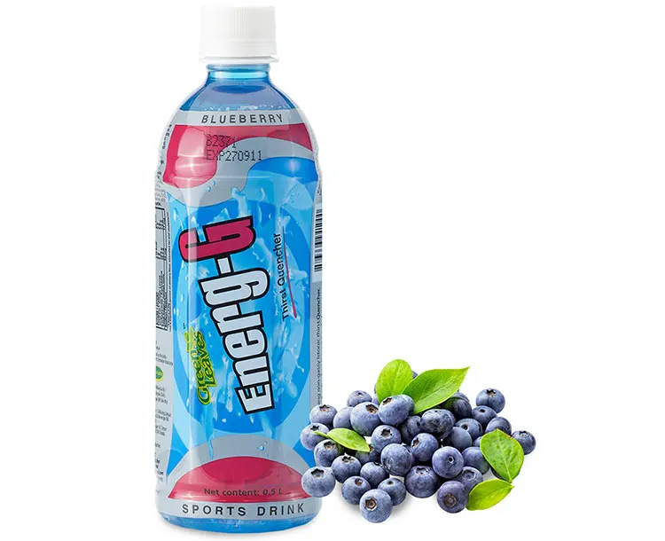 soft drinks  energy drinks     primary ingredient blueberry