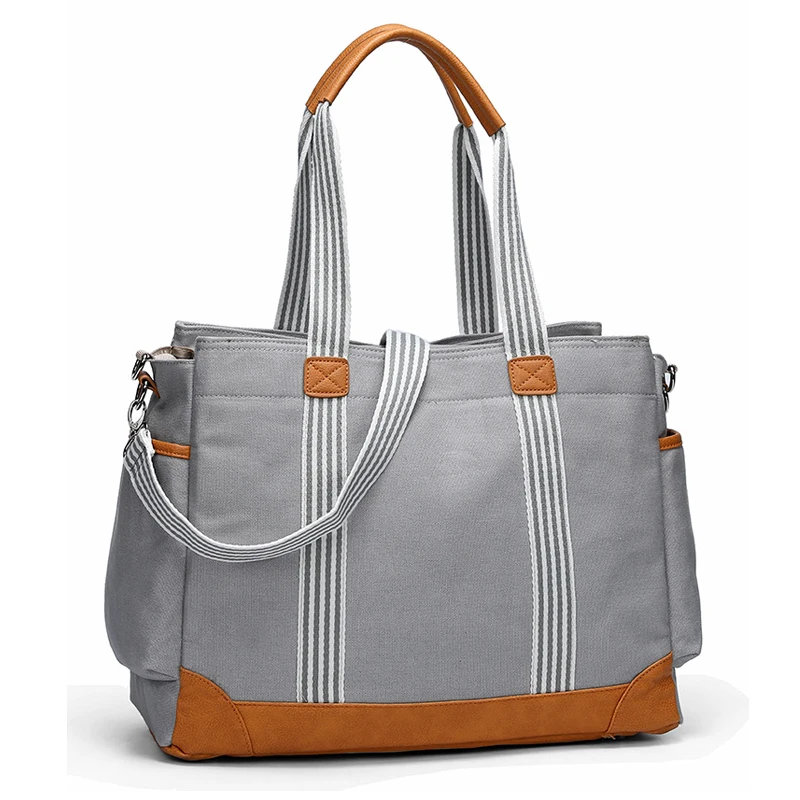 Mummy Diaper Bags Large Capacity Unisex Canvas Travel Diaper Shoulder Bag, Customized
Mummy Diaper Bags Large Capacity Unisex Canvas Travel Diaper Shoulder Bag, Customized