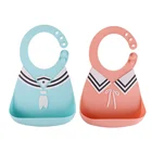 High Quality Feeding Lace Bibs Waterproof Custom Silicone Baby Bibs