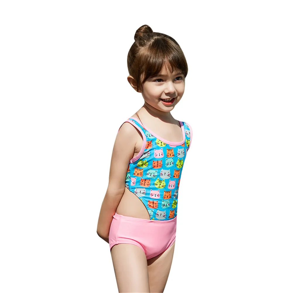 Kids swimwear cartoon cat cute print girls swimsuit kawaii one piece beachwear bathing suit high cut monokini for children
Kids swimwear cartoon cat cute print girls swimsuit kawaii one piece beachwear bathing suit high cut monokini for children