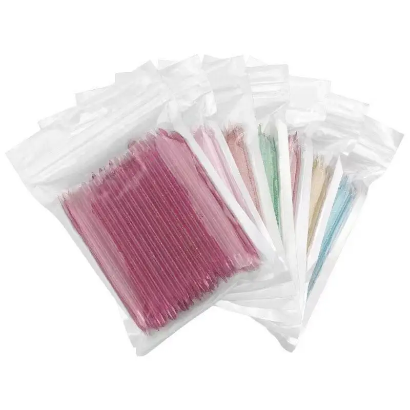 50pcs/one bag crystal Rod nail Lip Brush Disposable lip applicators Multicolor Lipstick Brush, White
50pcs/one bag crystal Rod nail Lip Brush Disposable lip applicators Multicolor Lipstick Brush, White