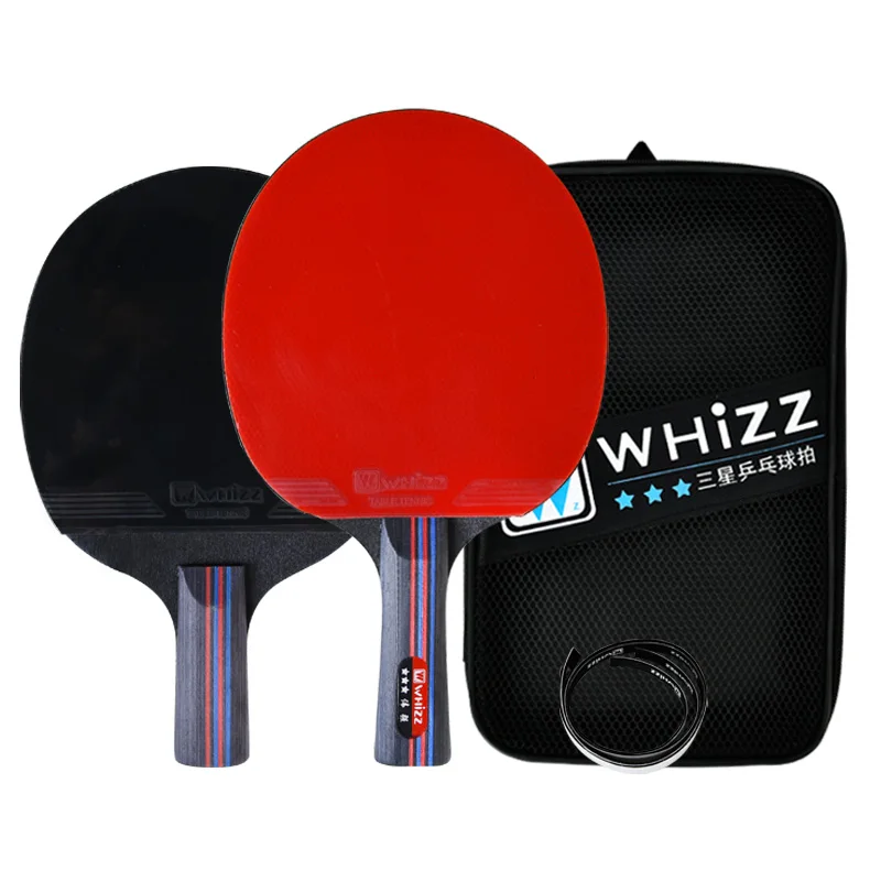 Whizz hot sale racket board outdoor ping pong table tennis set with bag and two pat head sticker
Whizz hot sale racket board outdoor ping pong table tennis set with bag and two pat head sticker