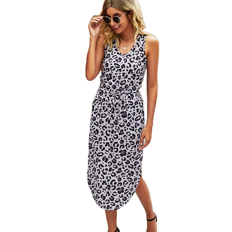 Wholesale Sleeveless Mid-length Dress leopard and Tie dye retro long casual dresses women
Wholesale Sleeveless Mid-length Dress leopard and Tie dye retro long casual dresses women