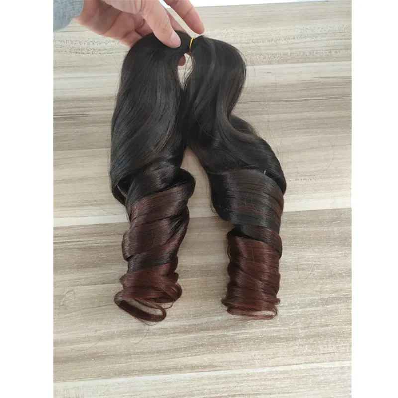 Wholesale Spiral Curly Hair French Curl Crochet Braids Synthetic Bouncy Loose Wave Hair Extensions Trendy Hairstyle
Wholesale Spiral Curly Hair French Curl Crochet Braids Synthetic Bouncy Loose Wave Hair Extensions Trendy Hairstyle