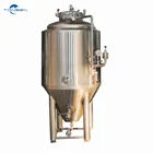 stainless steel 500 liter beer conical fermentation tank for craft beer brewing equipment