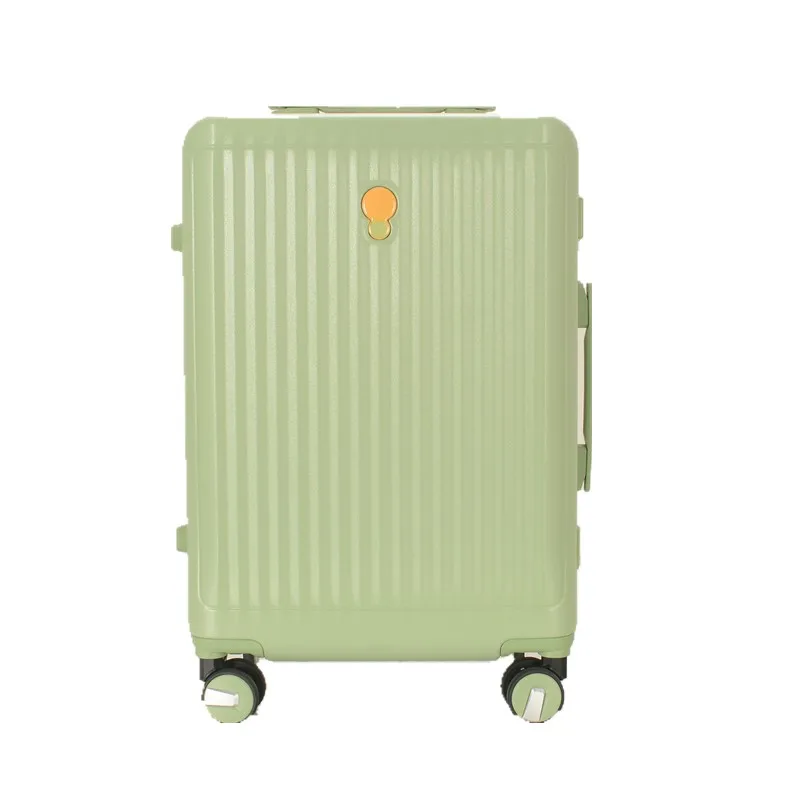 

2021 new PC Travel Suitcase Spinner Hardside Large Trolley Sports Rolling Luggage Bag With Wheel 20"24 Inch, 6 colors in stock