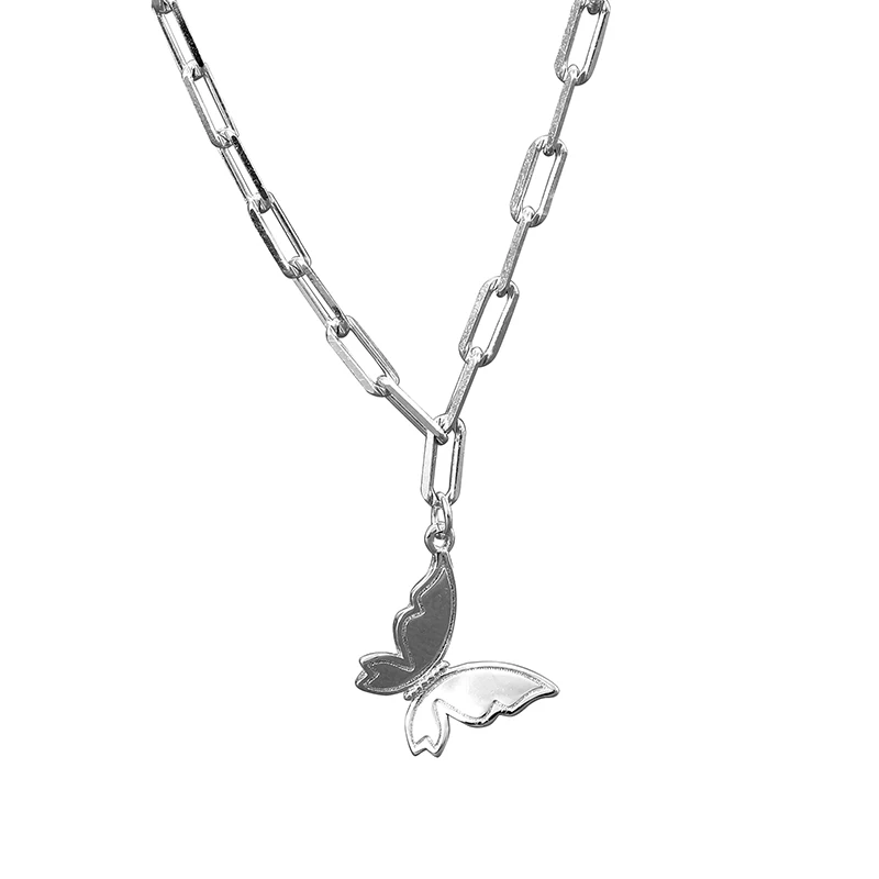 Trendy Fashion sterling silver jewelries gold plated 925 butterfly necklace for women ladies
Trendy Fashion sterling silver jewelries gold plated 925 butterfly necklace for women ladies