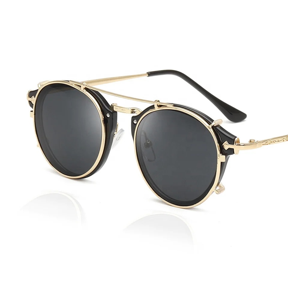 LWS33896 Fast Shipping Colorful Glasses Luxury Designer Steam Punk Oculos Over Size Custom Two Lens Flip Top Sunglasses
LWS33896 Fast Shipping Colorful Glasses Luxury Designer Steam Punk Oculos Over Size Custom Two Lens Flip Top Sunglasses