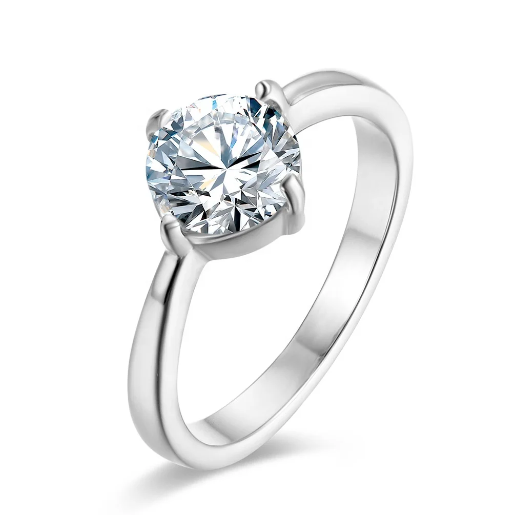Fashion Classic Round Engagement Stainless Steel Zircon Gold Plated Women Luxury Wedding Ring
Fashion Classic Round Engagement Stainless Steel Zircon Gold Plated Women Luxury Wedding Ring