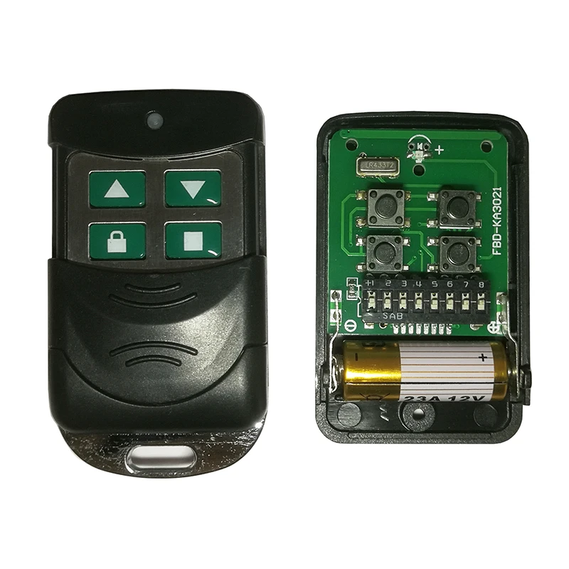 433.92Mhz RF remote control Pull switch encoding remote control motor sliding door operator, Black
433.92Mhz RF remote control Pull switch encoding remote control motor sliding door operator, Black