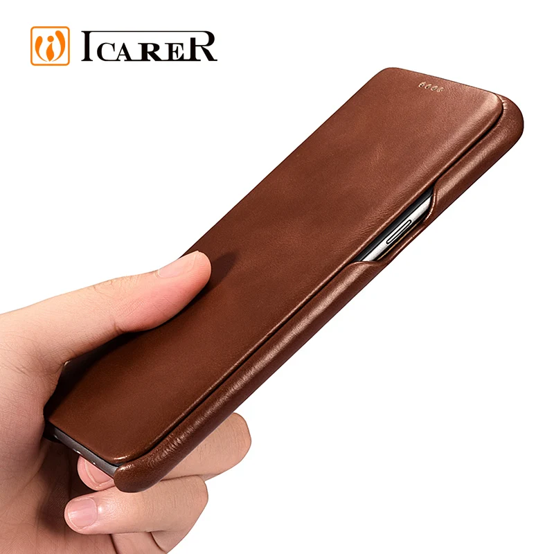 Business Style Leather Flip Mobile Phone Cover Case for Samsung Galaxy S8