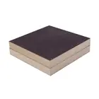 New Design European Dark Brown Solid Color High Quality Moisture-Proof High Temperature Melamine Plywood MDF