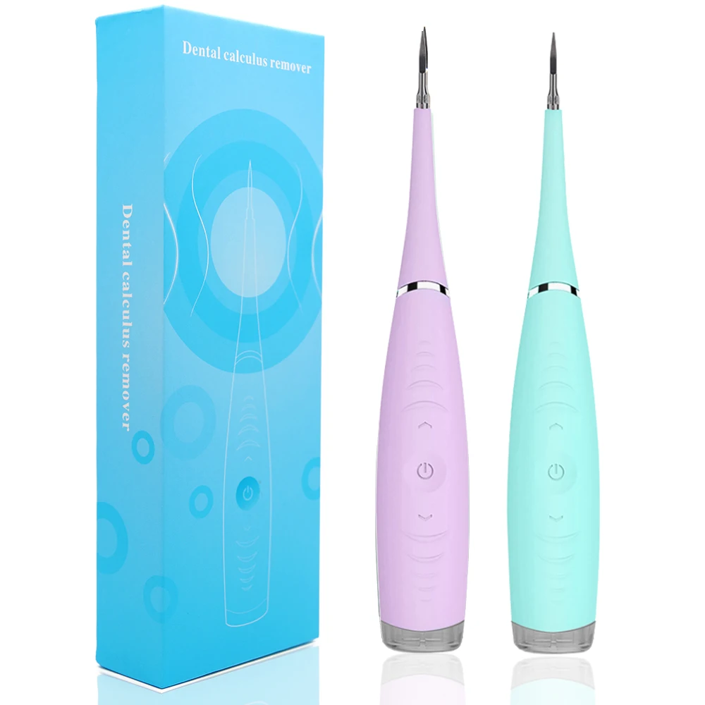 Portable Waterproof Rechargeable High Frequency Electric Ultrasonic Tooth Cleaner Dental Calculus Remover Tartar Tartar Remover, Pink, blue
Portable Waterproof Rechargeable High Frequency Electric Ultrasonic Tooth Cleaner Dental Calculus Remover Tartar Tartar Remover, Pink, blue