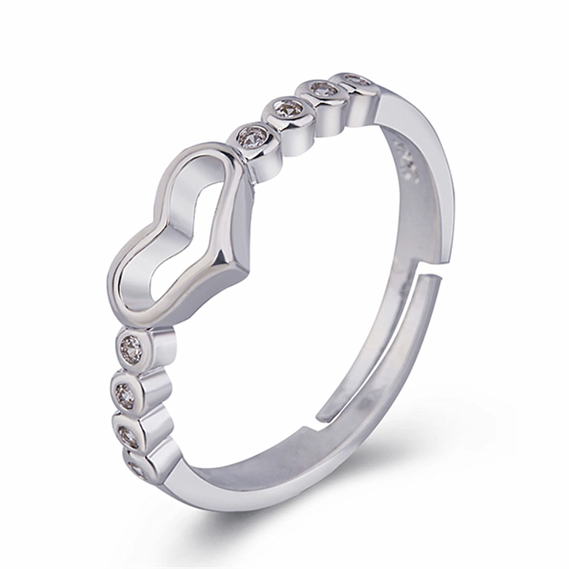 Hainon Simple and versatile brass ring wholesale heart love ring jewelry for girl wholesale adjustable
Hainon Simple and versatile brass ring wholesale heart love ring jewelry for girl wholesale adjustable