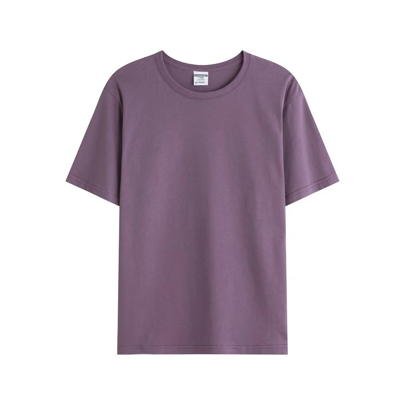 New solid color blank T-shirt student youth shirt can be customized with high-end combed cotton
New solid color blank T-shirt student youth shirt can be customized with high-end combed cotton