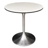 HPL formica round shape bar table thin laminate top
