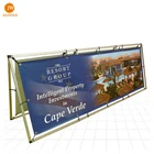 Large format printing event stage vinyl backdrop pvc flex display banner