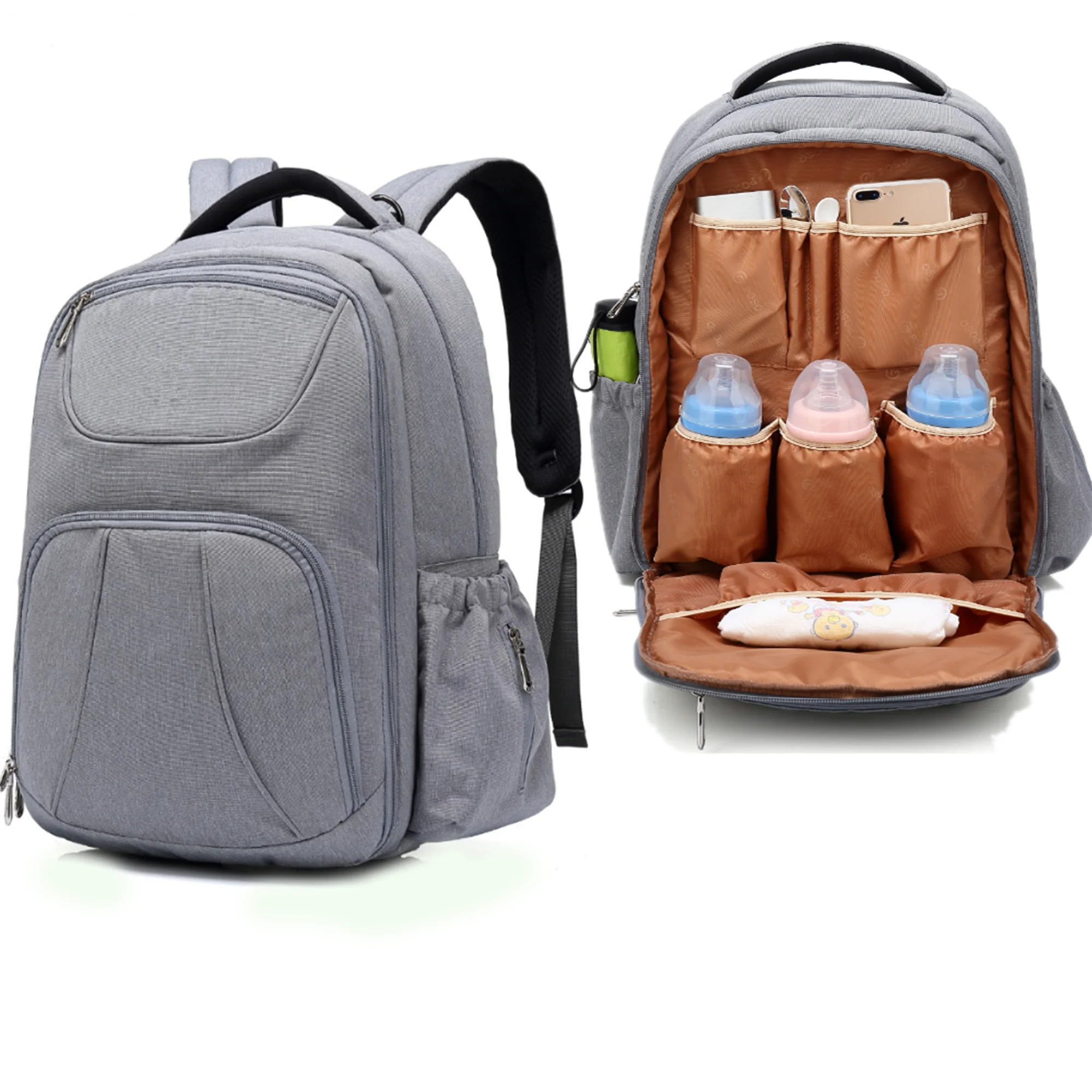 Lightweight Stylish Mommy Travel Bag Large Eco-Friendly Machine Washable Diaper Bag Backpack, Pink, blue, or custom
Lightweight Stylish Mommy Travel Bag Large Eco-Friendly Machine Washable Diaper Bag Backpack, Pink, blue, or custom