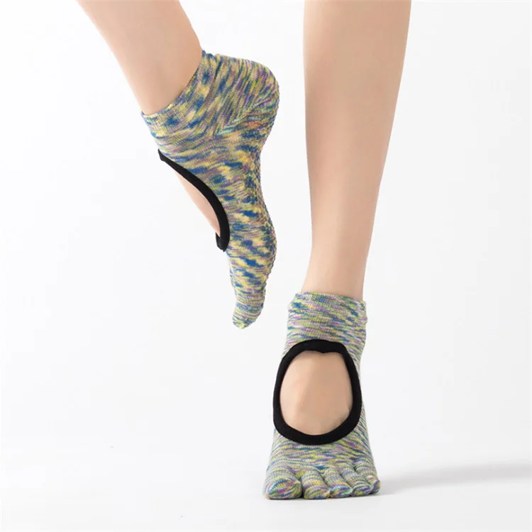Wholesale Breathable Pure Cotton 5 Toes Sporty Eco-friendly Women Non-slip Yoga Socks, Picture
Wholesale Breathable Pure Cotton 5 Toes Sporty Eco-friendly Women Non-slip Yoga Socks, Picture