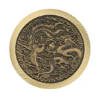 Chinese manufacturer custom legend fetish brass embossed coin