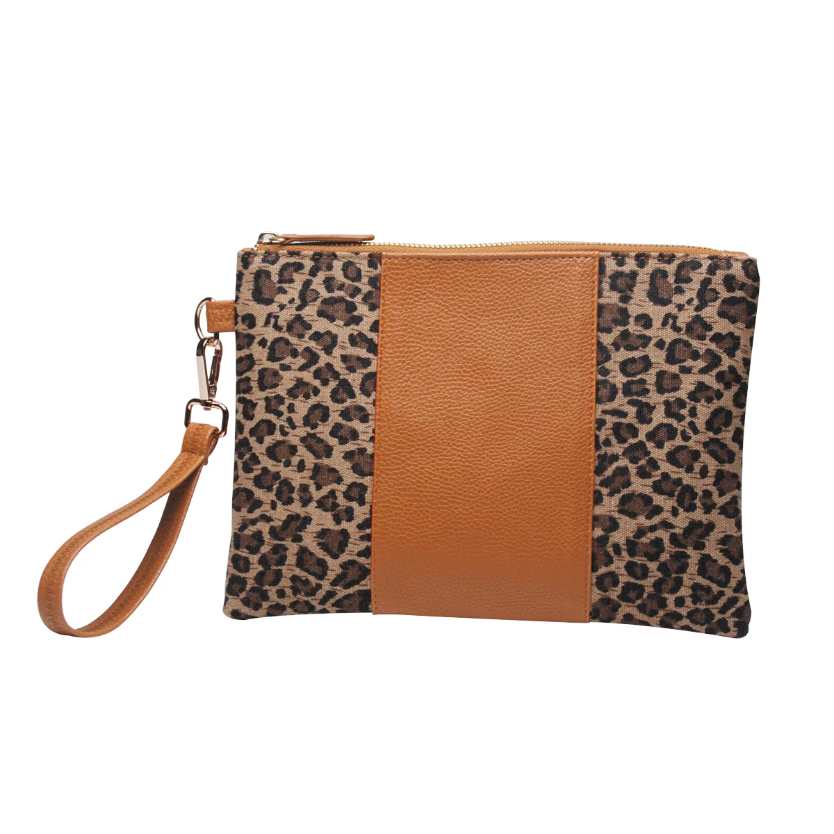 Amazon top seller leopard clutch bag cosmetic bag PU canvas body lined wristlet handbag evening bag purse witn zipper
Amazon top seller leopard clutch bag cosmetic bag PU canvas body lined wristlet handbag evening bag purse witn zipper