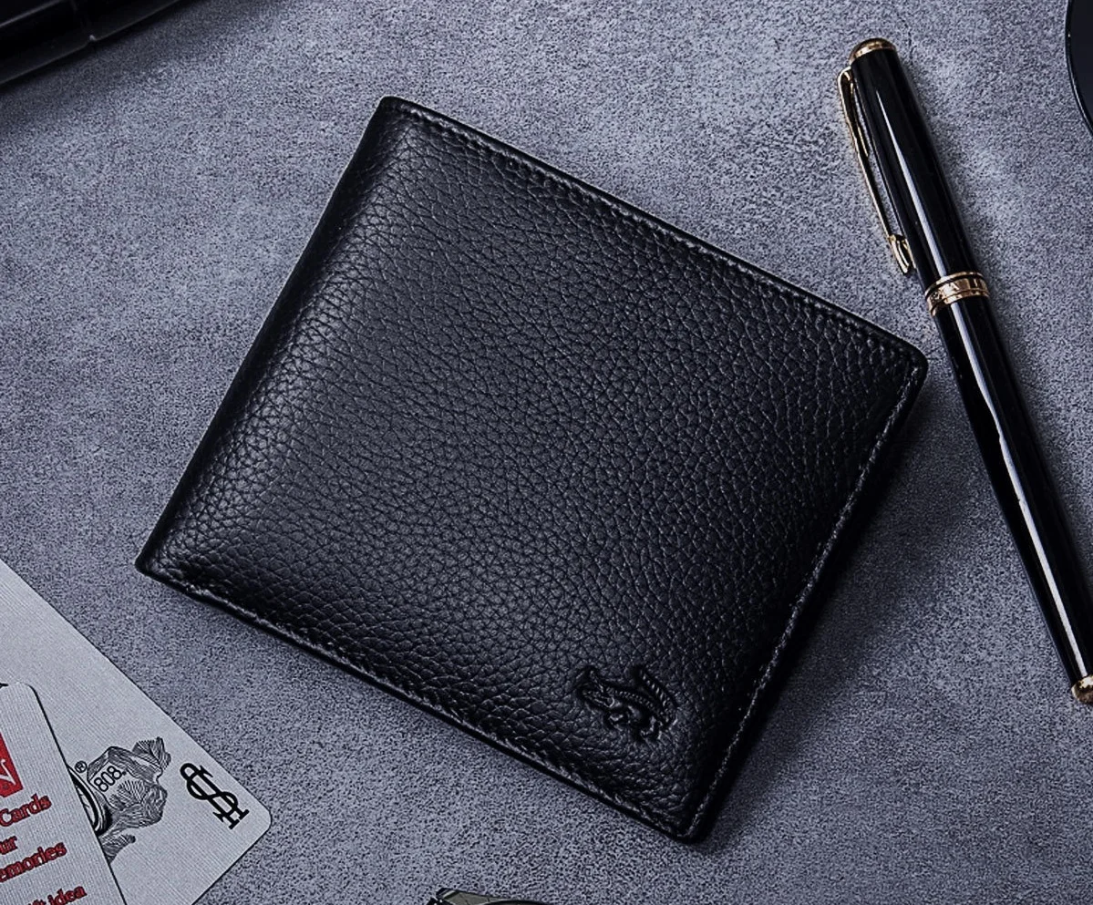 Vintage Open Multi Card Genuine Leather Short Wallet for man, Customized color
Vintage Open Multi Card Genuine Leather Short Wallet for man, Customized color