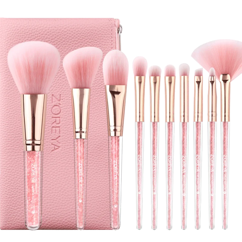 Diamond Glitter Makeup Brush Set Handle Synthetic Private Label Makeup Brush Maquillaje Pink Drill Plastic Cosmetic Brushes
Diamond Glitter Makeup Brush Set Handle Synthetic Private Label Makeup Brush Maquillaje Pink Drill Plastic Cosmetic Brushes