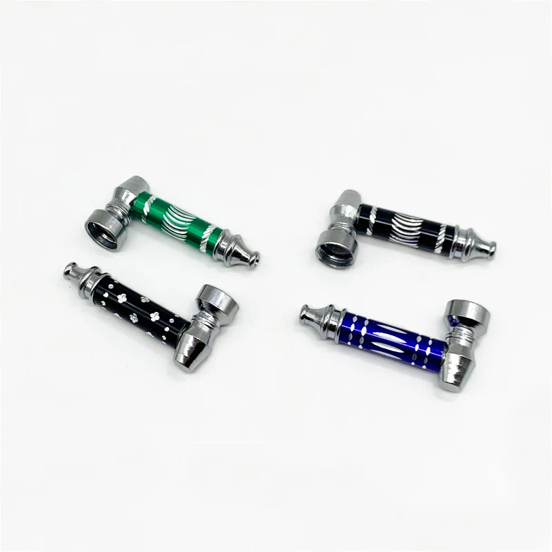 Creative rain-bow smoke pipe zinc alloy removable metal tobacco smoking pipe free sample smoking pipe kit, Black,green,blue and red
Creative rain-bow smoke pipe zinc alloy removable metal tobacco smoking pipe free sample smoking pipe kit, Black,green,blue and red