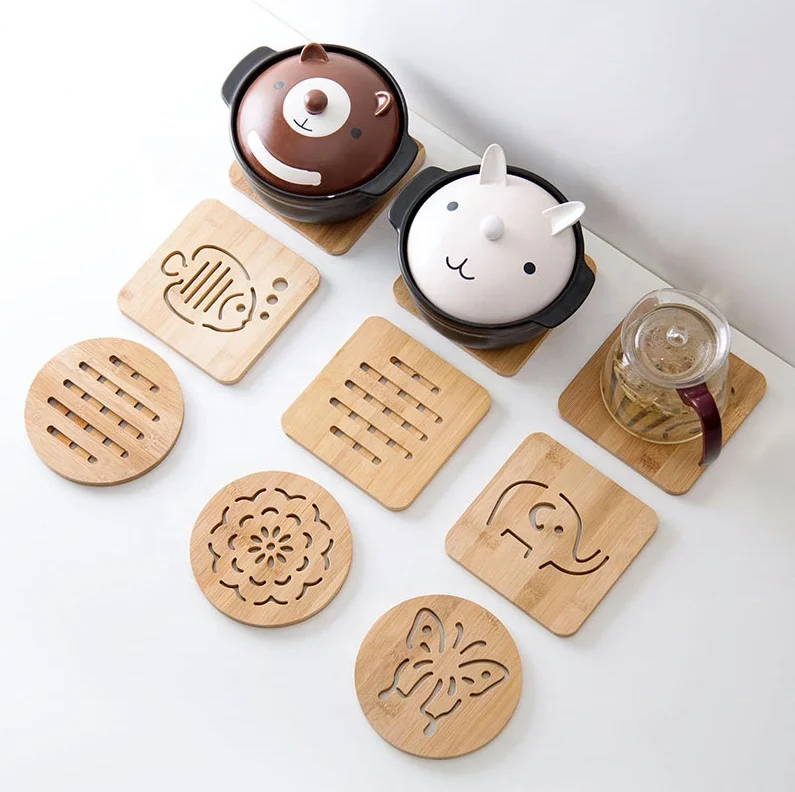 Bamboo Cup Mat Contracted Style Kitchen Table Mat Cup Mat
Bamboo Cup Mat Contracted Style Kitchen Table Mat Cup Mat
