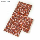 Amazon Brand Aimpellor Screen Printing Man Fashion Paisley Floral OEM Silk Scarf Custom