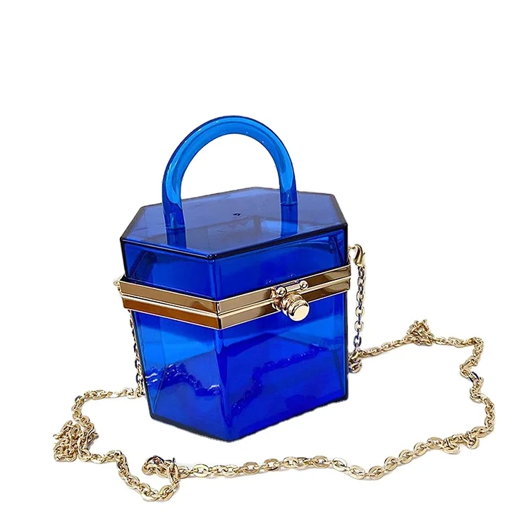 Wholesale Fashion Acrylic Transparent Box Bags PVC Bags Women Hand bags Clear Purses and Handbags, Customized color
Wholesale Fashion Acrylic Transparent Box Bags PVC Bags Women Hand bags Clear Purses and Handbags, Customized color