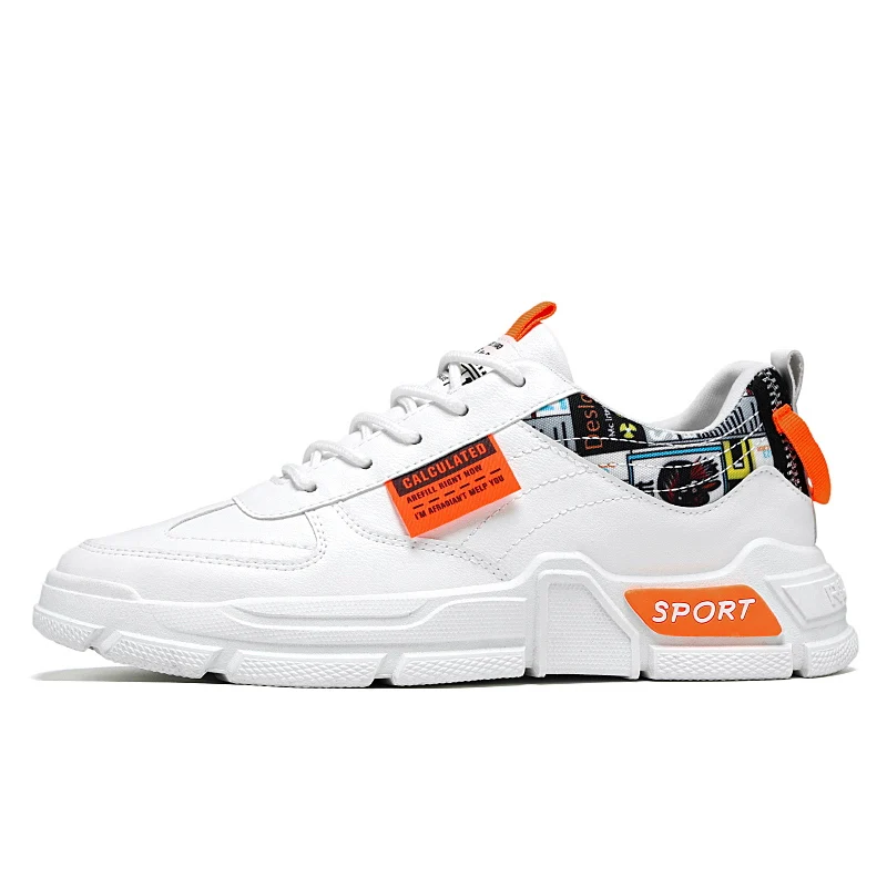 Factory Direct Sales Fashion Designer Mens Leather Casual Shoes, White orange/white blue/black red
Factory Direct Sales Fashion Designer Mens Leather Casual Shoes, White orange/white blue/black red