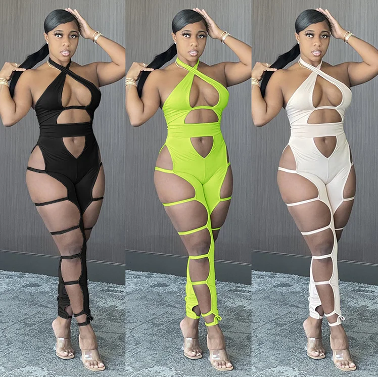 High Quality Summer Stylish Sexy Ladies Solid Bodycon Hollow Out Women Sleeveless One Piece jumpsuit, Picture
High Quality Summer Stylish Sexy Ladies Solid Bodycon Hollow Out Women Sleeveless One Piece jumpsuit, Picture