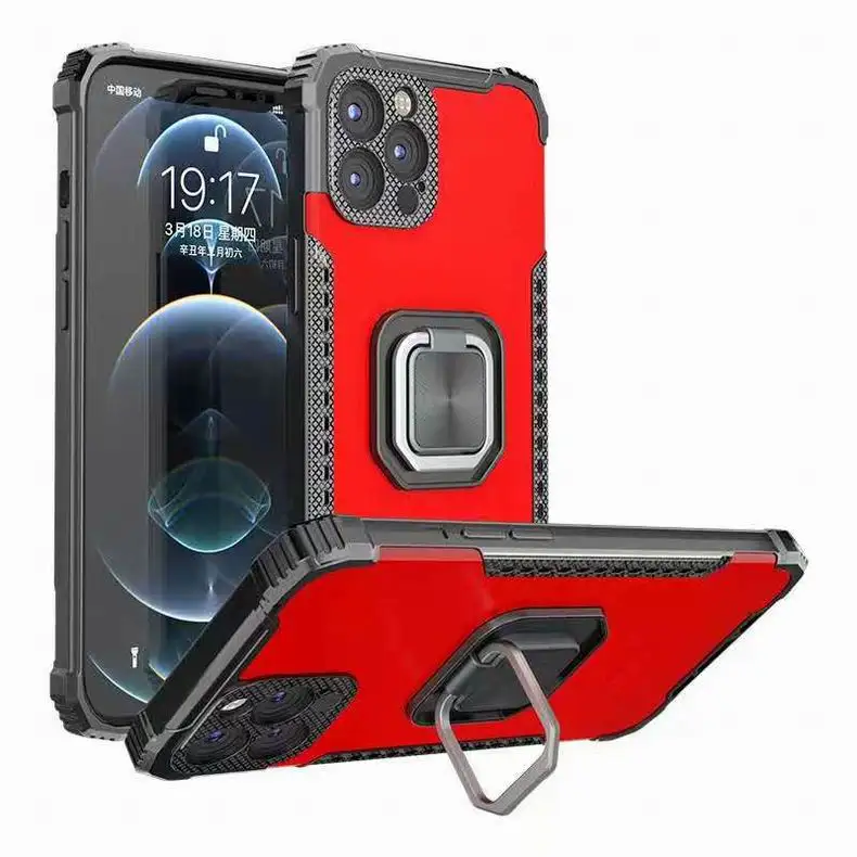 Hot selling wholesale smart phone case magnetic ring frame shockproof and drop-proof suitable for iphone 11 12 X back cover, 5 colors
Hot selling wholesale smart phone case magnetic ring frame shockproof and drop-proof suitable for iphone 11 12 X back cover, 5 colors