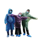 Amazon hot sale fashion disposable raincoat rain poncho