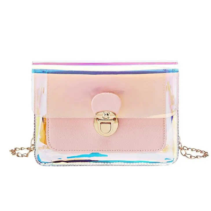 2020 transparent shoulder chain purses and handbags dazzling color square handbags for women wholesale, Yellow/pink/orange
2020 transparent shoulder chain purses and handbags dazzling color square handbags for women wholesale, Yellow/pink/orange