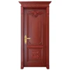 Environmentally friendly raw material fir door wholesale recyclable finished wooden door