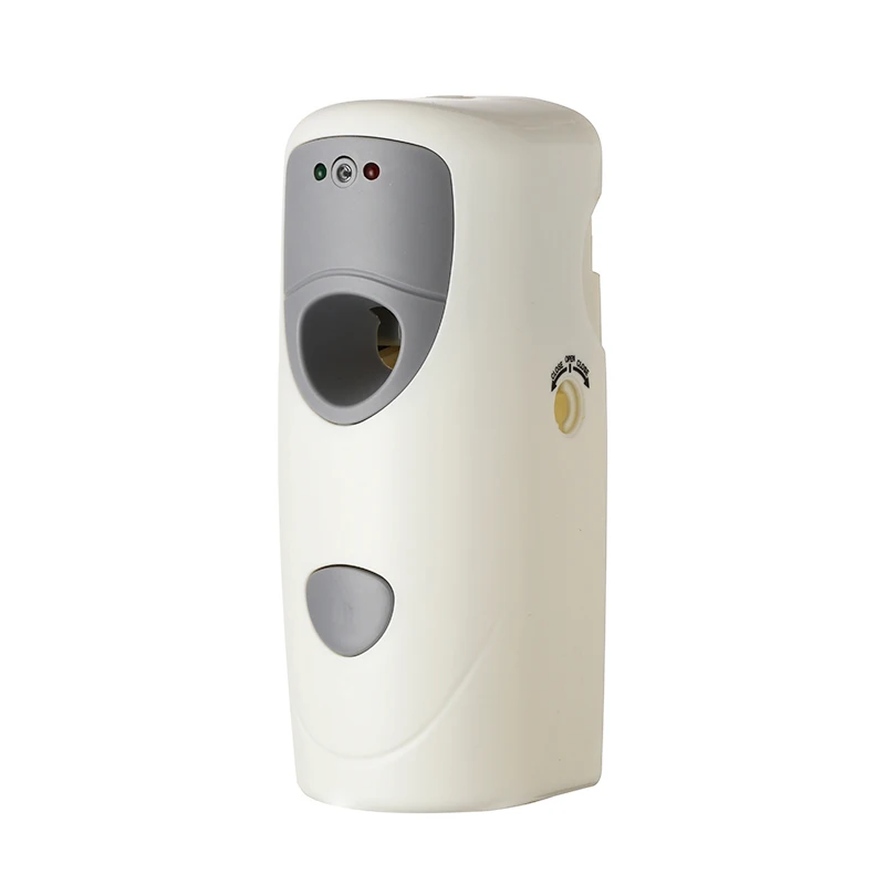 Plastic Bathroom Automatic air freshener Toilet spray perfume Aerosol Dispenser, White/gray
Plastic Bathroom Automatic air freshener Toilet spray perfume Aerosol Dispenser, White/gray