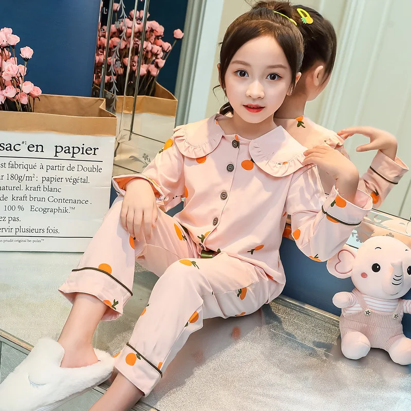 2020 Amazon INS Wish Hot Sale Lace Peter Pan Collar Orange Print Bow Girl Pajamas Kids 2 Pcs Set Children Sleepwear, Pink
2020 Amazon INS Wish Hot Sale Lace Peter Pan Collar Orange Print Bow Girl Pajamas Kids 2 Pcs Set Children Sleepwear, Pink