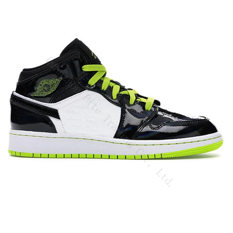 1 Mid Exclusive Black Dazzle Green Apple Green Chameleon Men Women Sneakers Fashion Casual Sports Basketball Retro Shoes Jardon
1 Mid Exclusive Black Dazzle Green Apple Green Chameleon Men Women Sneakers Fashion Casual Sports Basketball Retro Shoes Jardon