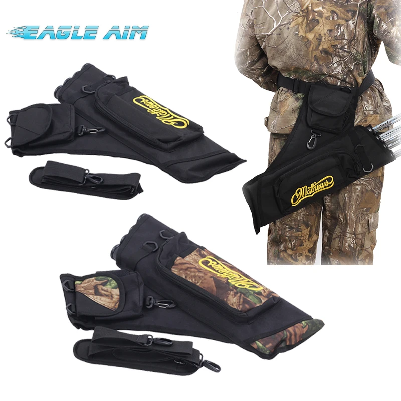 4 Tubes Arrow Quiver Bag Holder for Archery Adjustable Strap Hunting Accessories, Black camouflage
4 Tubes Arrow Quiver Bag Holder for Archery Adjustable Strap Hunting Accessories, Black camouflage