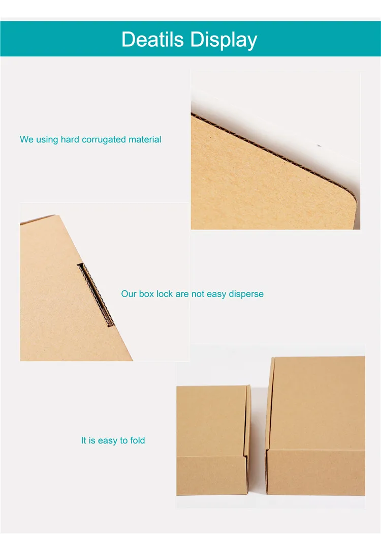 3 ply custom logo printed packaging cardboard boxes corrugated