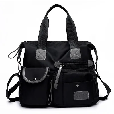 Nylon Handbags Messenger Ladies Shoulder Leather Decorated Portable Travel Woman Bags Fashion Womens Bag
Nylon Handbags Messenger Ladies Shoulder Leather Decorated Portable Travel Woman Bags Fashion Womens Bag