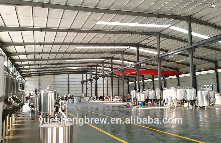 High quality 1000L 1500L Large Beer brewery equipment