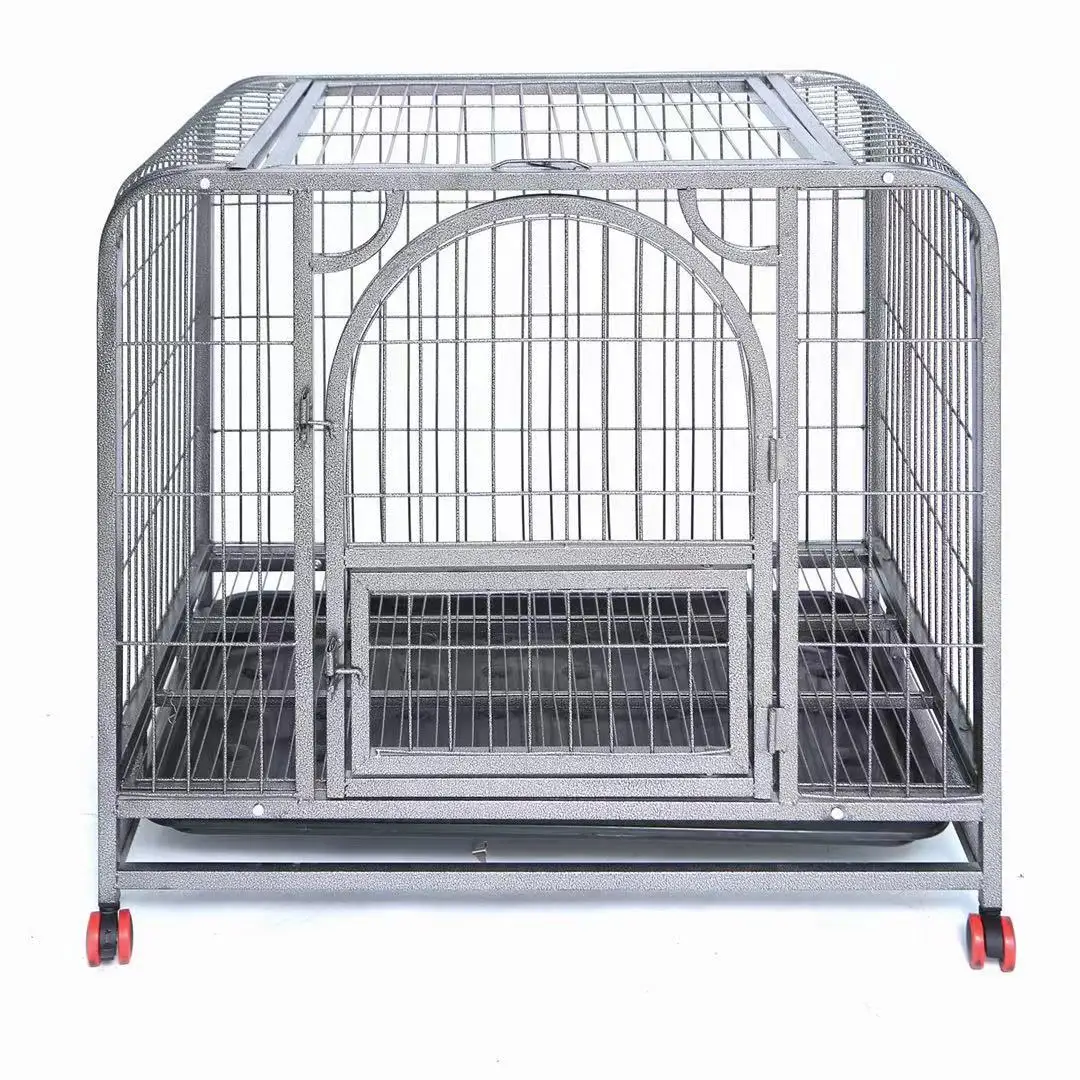 Factory directly stainless steel buy big dog house cage foldable metal large kennels dog cage for sale, Black or customized
Factory directly stainless steel buy big dog house cage foldable metal large kennels dog cage for sale, Black or customized