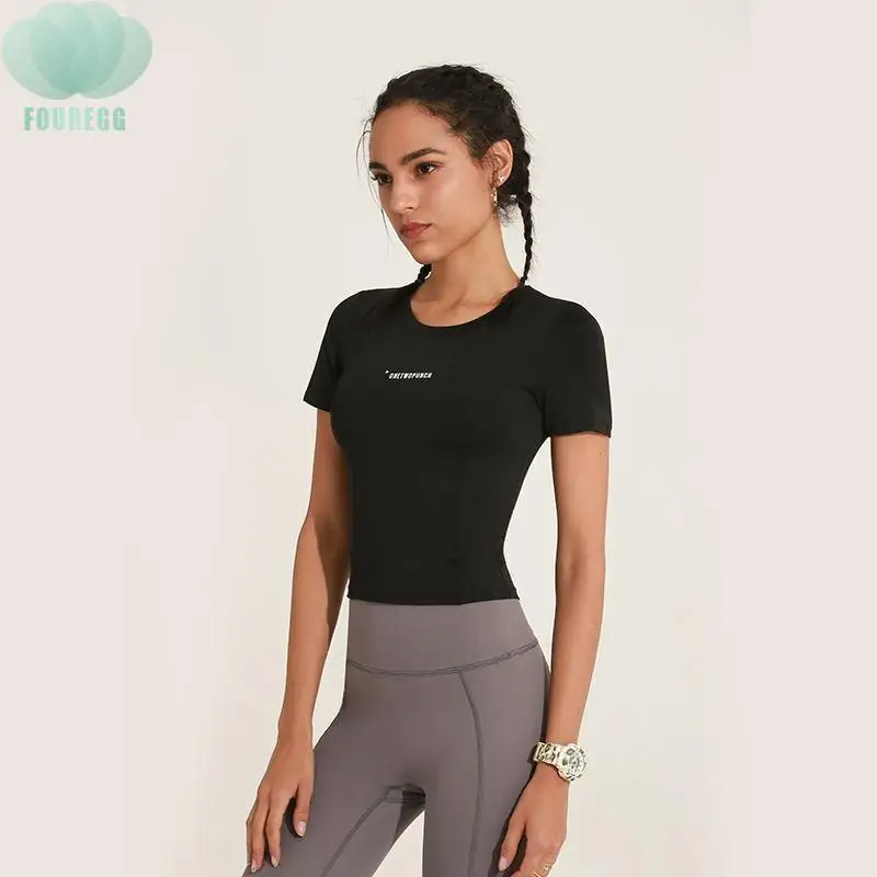 One stop Wholesale in stock Gym Sportswear Yoga Top short Sleeve Women Clothes Black Quantity Waterproof Shirts Spandex Anti
One stop Wholesale in stock Gym Sportswear Yoga Top short Sleeve Women Clothes Black Quantity Waterproof Shirts Spandex Anti