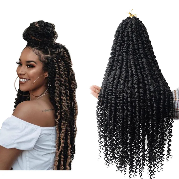 22 Inch Passion Twist Crochet Hair Pre-Twisted Synthetic Braiding Hair Extension Spring Bomb Twist For Black Women Bulk
22 Inch Passion Twist Crochet Hair Pre-Twisted Synthetic Braiding Hair Extension Spring Bomb Twist For Black Women Bulk